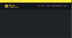 Desktop Screenshot of picasgaragedoors.com